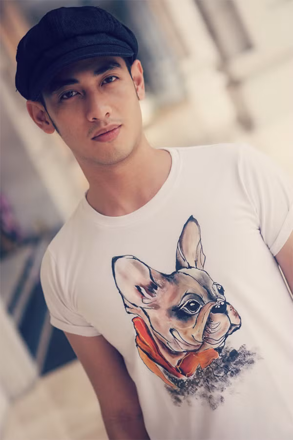  Hình ảnh những loài thú cưng như chó, mèo, chim kiểng thường được sử dụng để tạo ấn tượng cho các kiểu vải in. Trong năm Mậu Tuất, hình ảnh linh vật của năm được yêu thích và sử dụng nhiều hơn các năm trước.