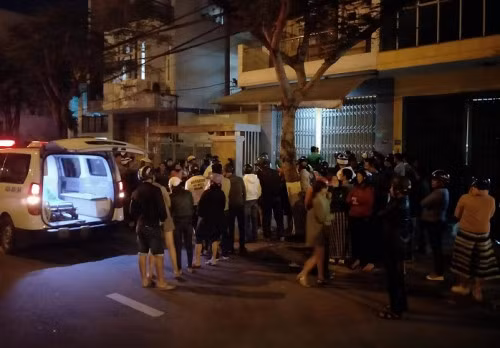 Căn nhà nơi xảy ra sự việc.