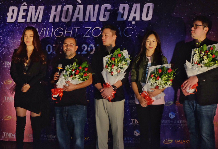 Ekip thực hiện Twilight Zodiac - Đêm hoàng đạo ra mắt tại TP.HCM
