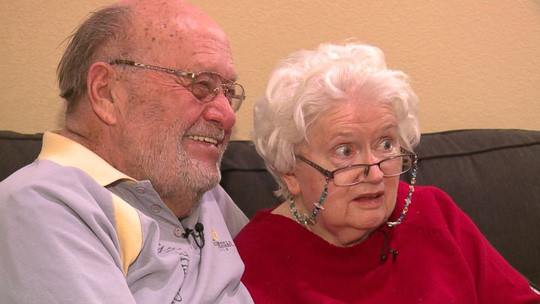 Ông Ron và bà Donna. Ảnh: KOAT