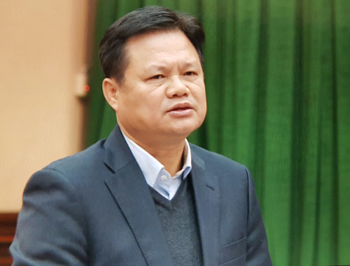 Ông Vũ Đức Bảo, Trưởng ban tổ chức Thành uỷ Hà Nội. 