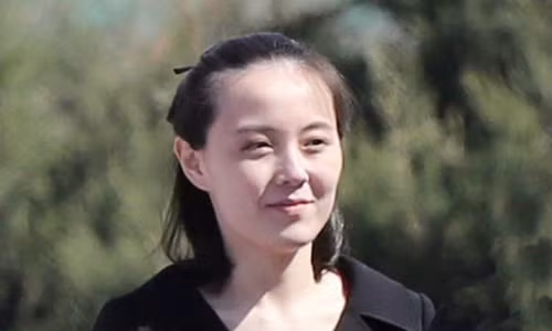 Kim Yo-jong, em của nhà lãnh đạo Triều Tiên Kim Jong-un. Ảnh: DPA.