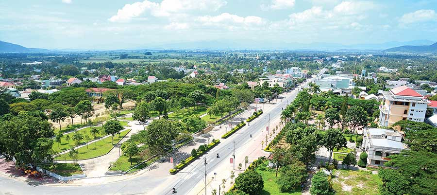  Một góc thị xã An Khê. Ảnh: Nhất Hạnh