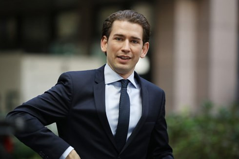  Thủ tướng Áo Sebastian Kurz. Ảnh: Polotico Europe