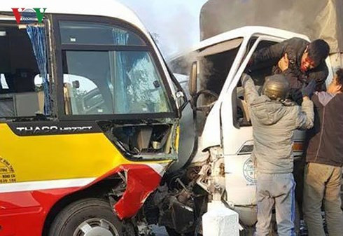 Một vụ tai nạn giao thông.