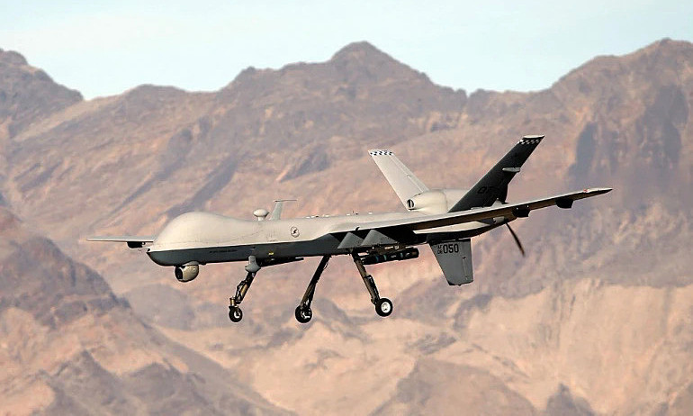 Máy bay không người lái của Mỹ. Ảnh nguồn The New York Times