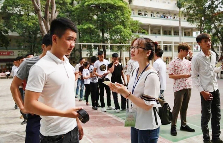 Kỳ thi tiếng Hàn đối với người lao động đi làm việc tại Hàn Quốc. Ảnh nguồn internet  Kỳ thi tiếng Hàn đối với người lao động đi làm việc tại Hàn Quốc. Ảnh nguồn internet