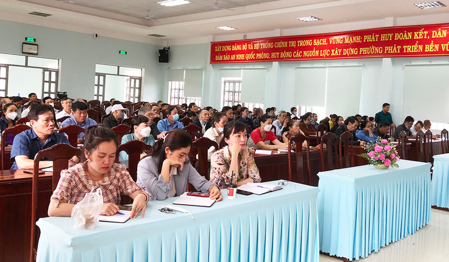 Quang cảnh lớp tập huấn. Ảnh: Bá Bính Quang cảnh lớp tập huấn. Ảnh: Bá Bính