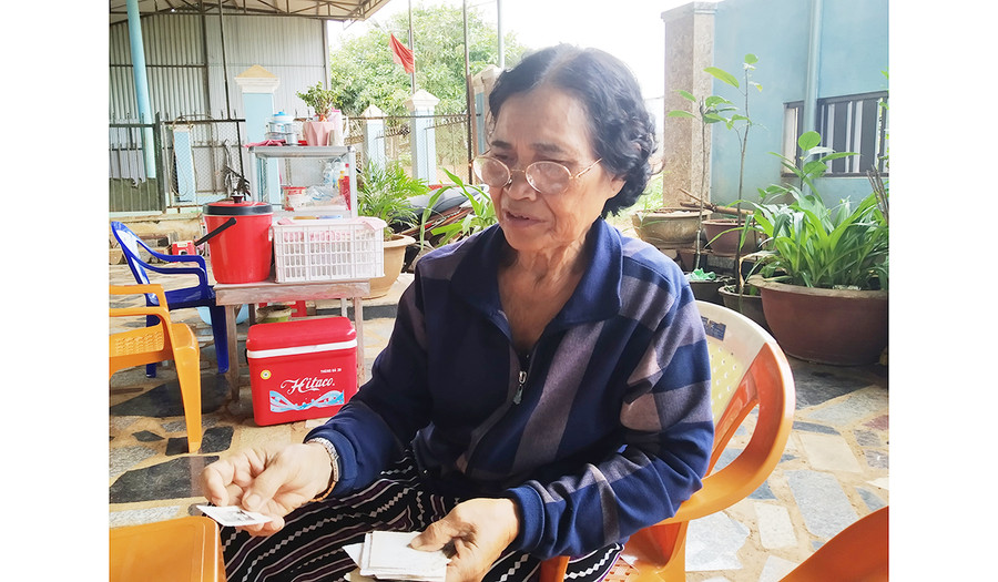  Bà Hơ Blơng. Ảnh: Ngọc Tấn