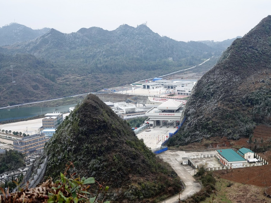 Cửa khẩu Săm Pun - Điền Bồng hôm nay. Ảnh: Mai Thanh Hải