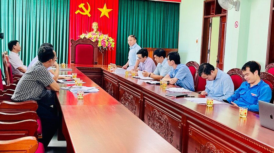 Quang cảnh buổi làm việc. Ảnh: Vũ Thảo Quang cảnh buổi làm việc. Ảnh: Vũ Thảo