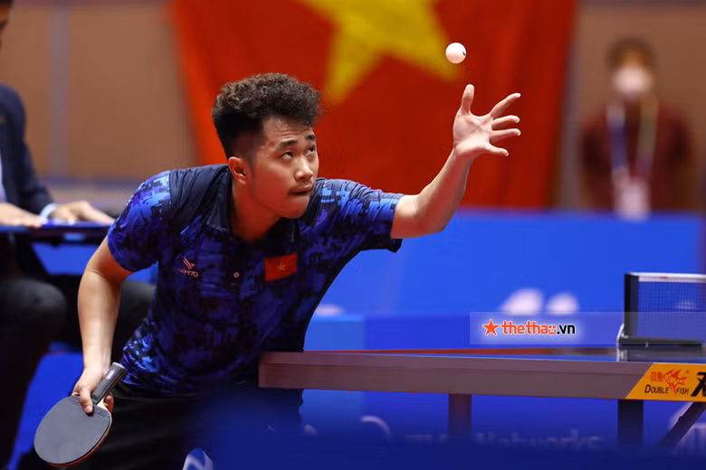 Nguyễn Đức Tuân mang về cho bóng bàn Việt Nam tấm HCV đơn nam quý giá sau 19 năm chờ đợi. Ảnh nguồn thethao.vn