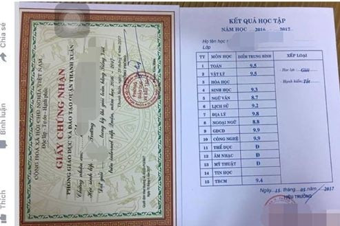  Các chuyên gia khuyến cáo không nên khoe thành tích của con lên mạng. Ảnh: T.HẰNG