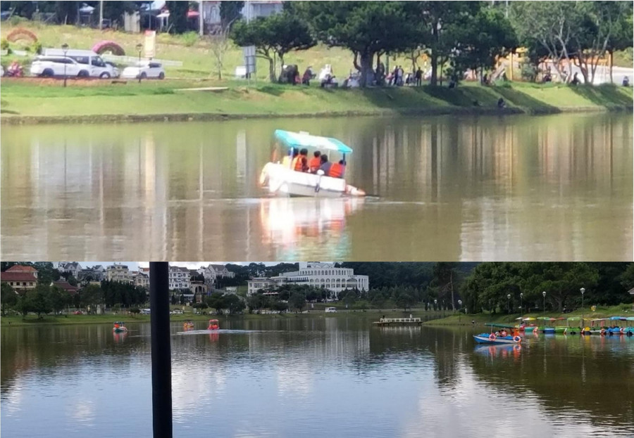 Hình ảnh Sở NN-PTNT Lâm Đồng ghi lại khi kiểm tra. Ảnh: Chụp màn hình