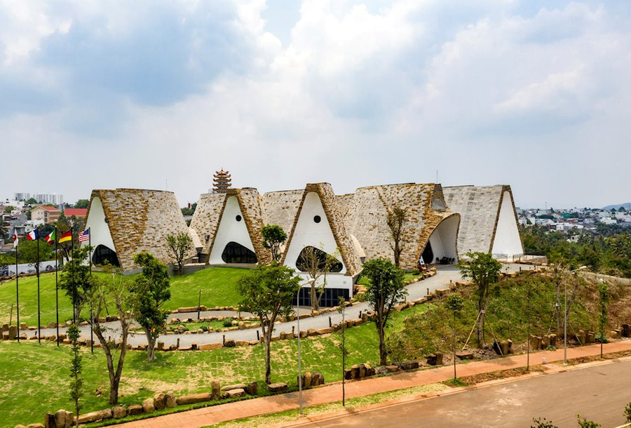 Bảo tàng Thế giới Cà phê tại TP. Buôn Ma Thuột, tỉnh Đak Lak. Bảo tàng Thế giới Cà phê.