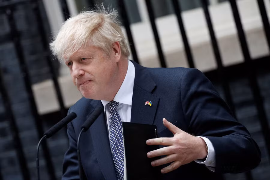 Thủ tướng Anh Boris Johnson. Ảnh: Reuters