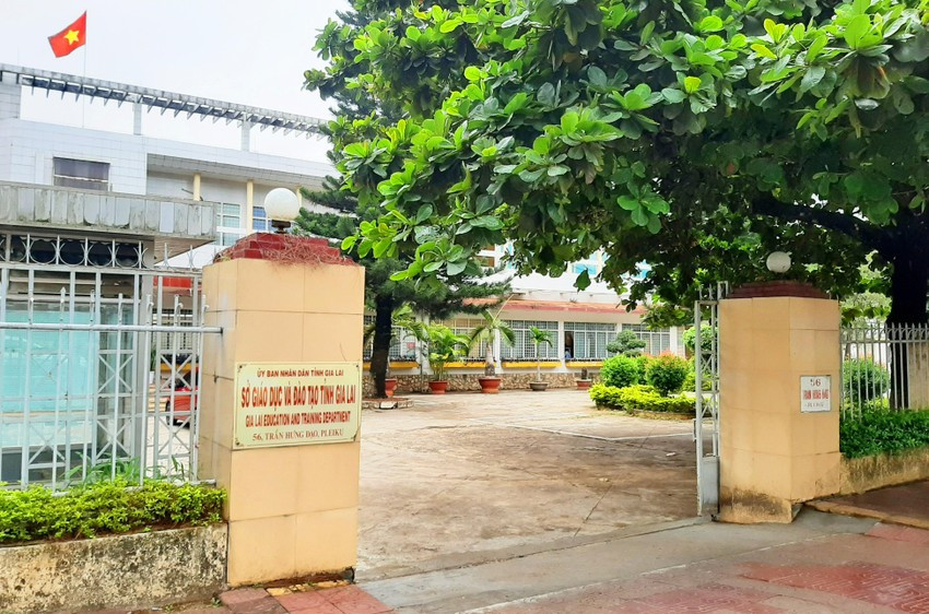 Trụ sở Sở GD-ĐT. Ảnh: Lê Anh