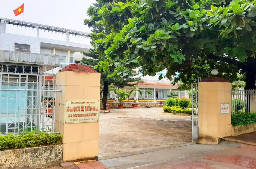 Trụ sở Sở GD-ĐT. Ảnh: Lê Anh