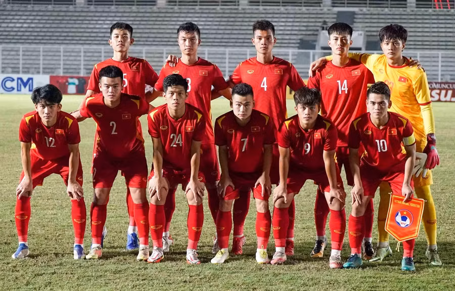 U19 Việt Nam đang thi đấu tốt tại giải U19 Đông Nam Á 2022. (Ảnh: VFF)