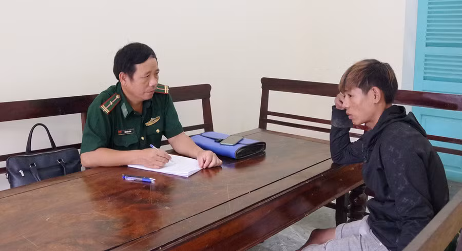  Đối tượng Nguyễn Văn Hòa tại Đồn Biên phòng Ia Nan