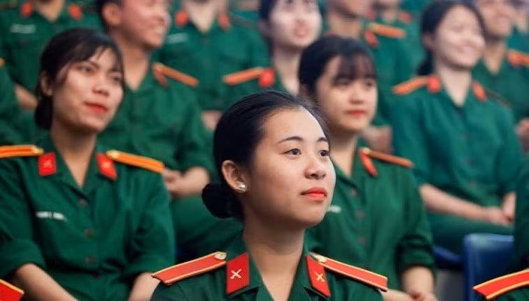 Các trường quân đội sẽ xét tuyển thẳng những đối tượng theo Quy chế tuyển sinh của Bộ Giáo dục và Đào tạo. Ảnh nguồn PLXH