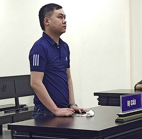 Bị cáo Lê Xuân Lương tại phiên tòa Bị cáo Lê Xuân Lương tại phiên tòa