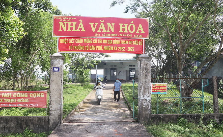 Sau khi tổ chức thành công bầu tổ trưởng tổ dân phố, Chi bộ tổ 1 (phường An Bình, thị xã An Khê) chuẩn bị tổ chức đại hội chi bộ theo kế hoạch đề ra. Ảnh: Ngọc Minh Sau khi tổ chức thành công bầu tổ trưởng, Chi bộ tổ 1 (phường An Bình, thị xã An Khê) chuẩn bị tổ chức đại hội chi bộ theo kế hoạch đề ra. Ảnh Ngọc Minh