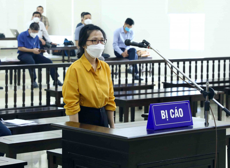 Bị cáo Nguyễn Thị Kim Tuyến. Bị cáo Nguyễn Thị Kim Tuyến.