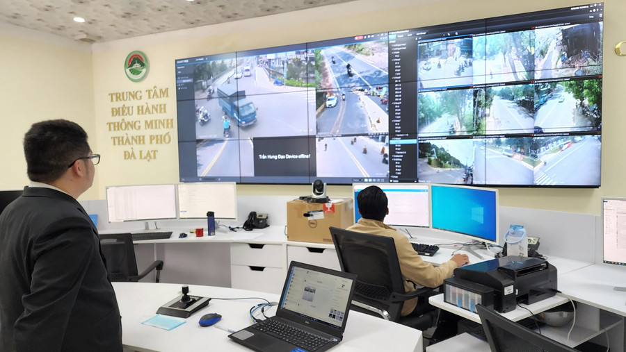 Các tổ công tác của TP. Đà Lạt thường xuyên kiểm tra các cơ sở kinh doanh đặc sản. Ảnh: CTV