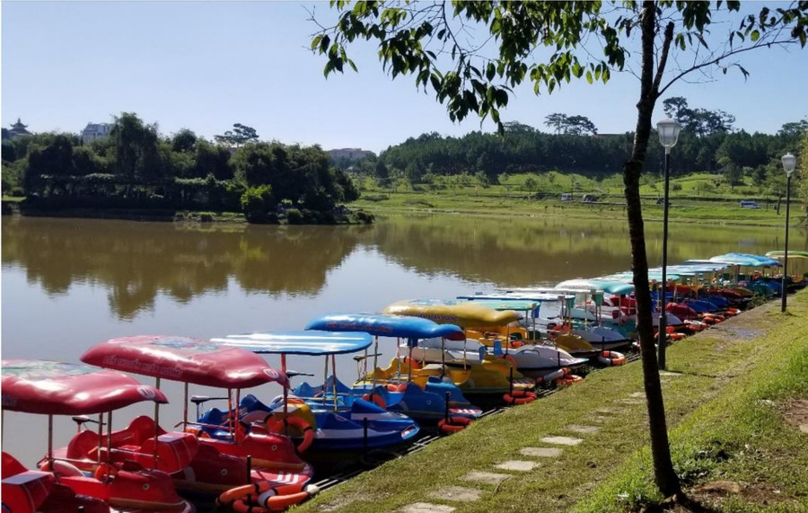 Sở NN-PTNT Lâm Đồng kiểm tra có 30 xuồng. Ảnh: : Sở Nông nghiệp và PTNT Lâm Đồng