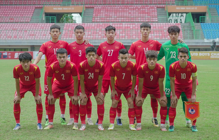 U19 Việt Việt Nam giành hạng ba chung cuộc tại giải U19 Đông Nam Á 2022. (Ảnh: VFF)  U19 Việt Việt Nam giành hạng ba chung cuộc tại giải U19 Đông Nam Á 2022. (Ảnh: VFF)