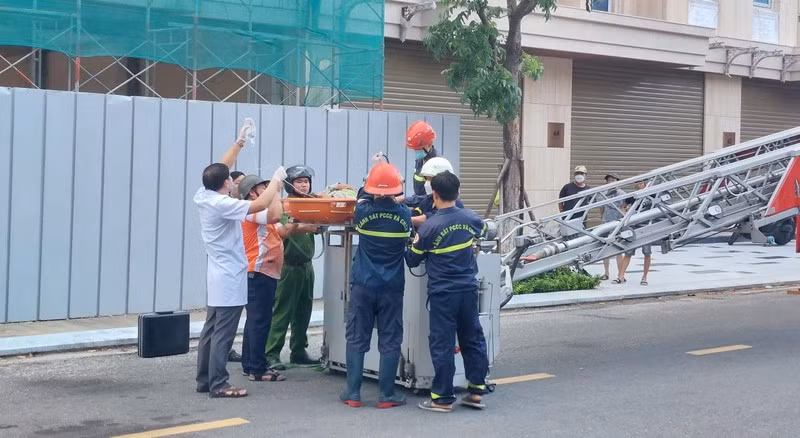  Vụ tai nạn khiến hai công nhân tử vong và hai công nhân bị thương nặng.