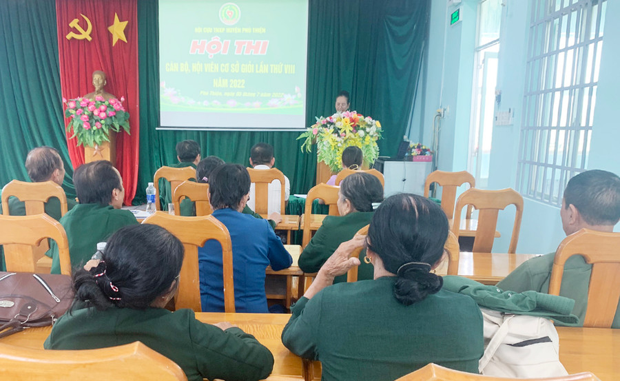 Quang cảnh hội thi. Ảnh: Vũ Chi  Quang cảnh hội thi. Ảnh: Vũ Chi