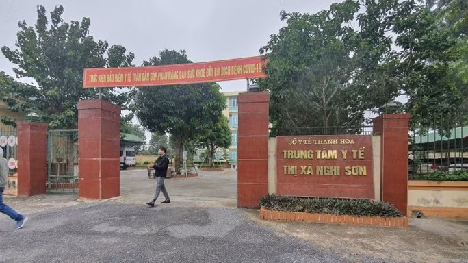 Trung tâm Y tế thị xã Nghi Sơn - nơi xảy ra vụ việc