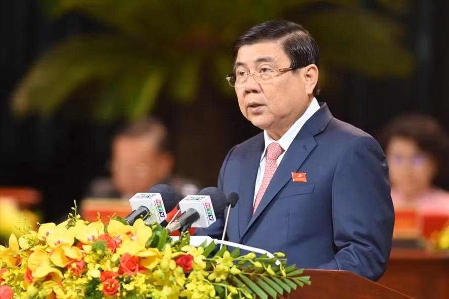 Nguyên Chủ tịch UBND TP.HCM Nguyễn Thành Phong bị kỷ luật bằng hình thức cảnh cáo. Ảnh nguồn LĐO