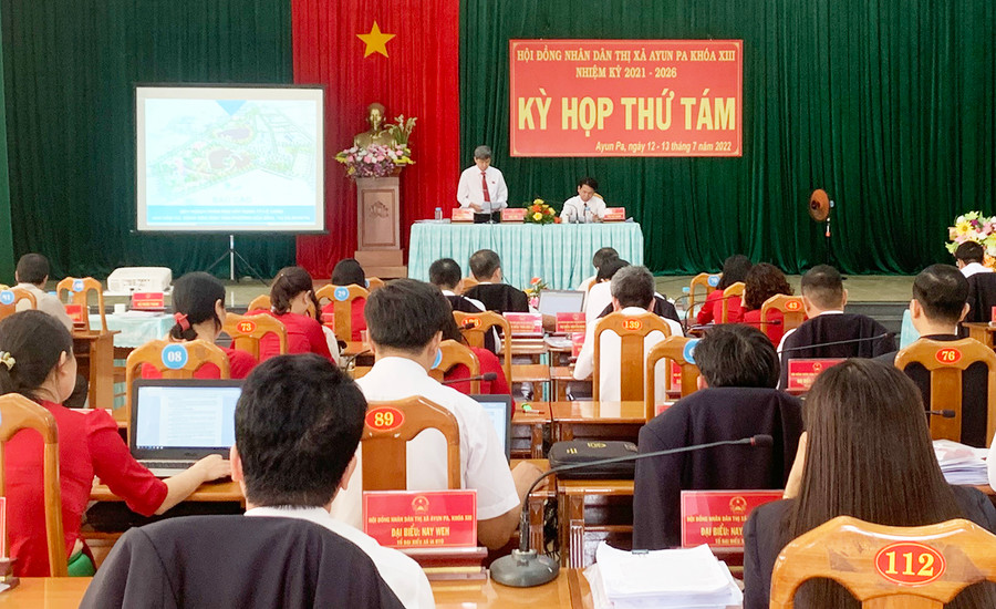 Quang cảnh kỳ họp. Ảnh: Vũ Chi Quang cảnh kỳ họp. Ảnh: Vũ Chi