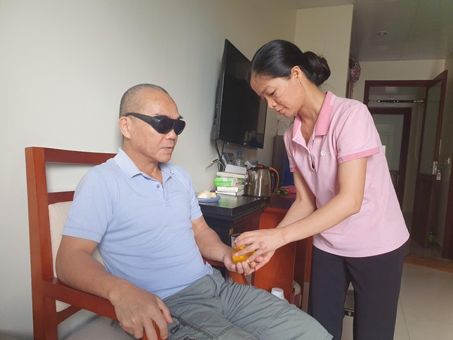 Vợ chồng thương binh Nguyễn Văn Quang