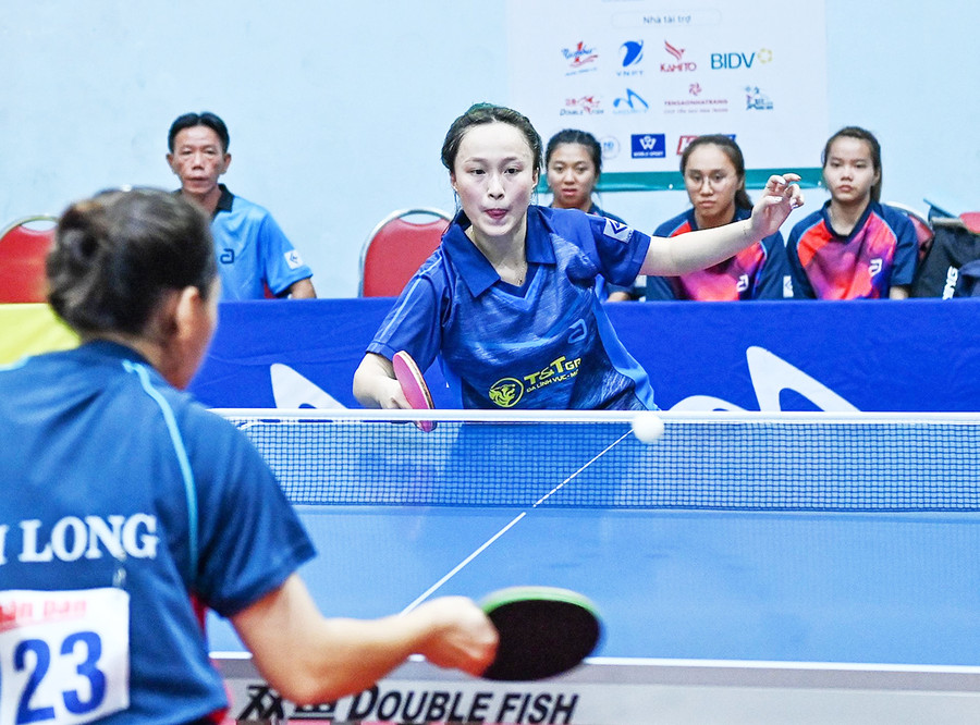 Các trận đấu tại giải đều có chất lượng chuyên môn rất cao. Ảnh: Duy Linh Các trận đấu tại giải đều có chất lượng chuyên môn rất cao. Ảnh: DUY LINH