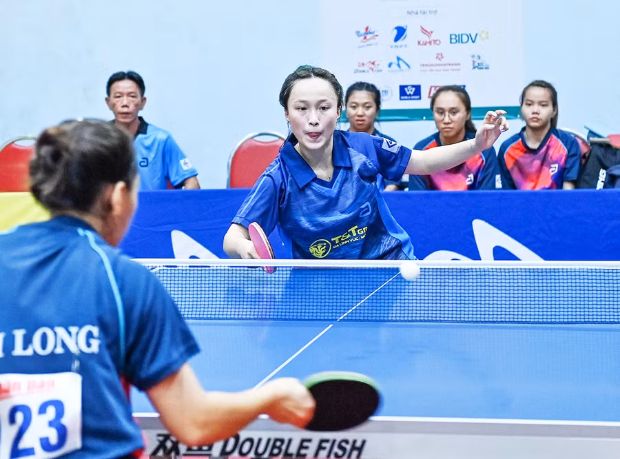  Các trận đấu tại giải đều có chất lượng chuyên môn rất cao. Ảnh: DUY LINH