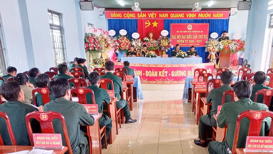 Quang cảnh đại hội. Ảnh: Đinh Yến