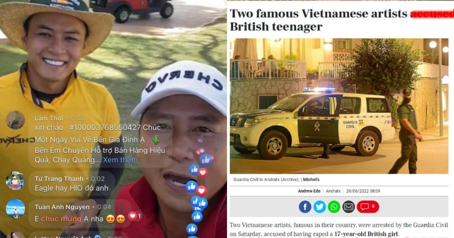 Trước khi có thông tin bị bắt, nhạc sĩ Hồ Hoài Anh thường livestream trên facebook về những hoạt động trong chuyến đi du lịch cùng diễn viên Hồng Đăng. Ảnh chụp màn hình Trước khi có thông tin bị bắt, nhạc sĩ Hồ Hoài Anh thường livestream trên facebook về những hoạt động trong chuyến đi du lịch cùng diễn viên Hồng Đăng. Ảnh chụp màn hình
