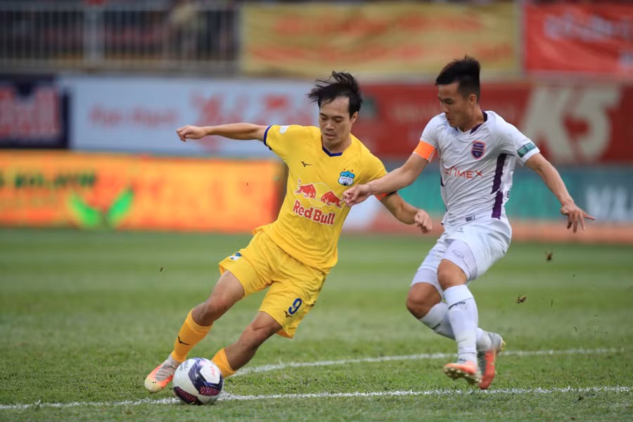 CLB Bình Dương của Văn Vũ sẽ gặp lại HAGL ngày 13.9. Ảnh: Minh Trần