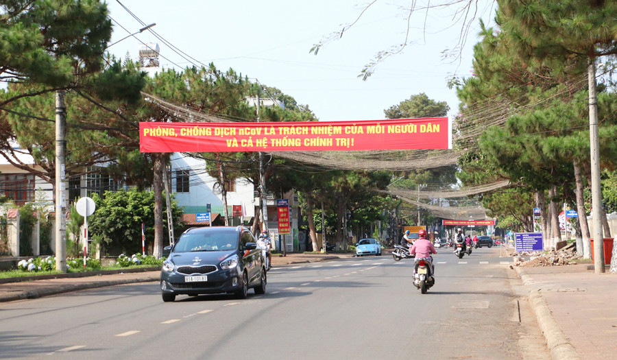 Toàn tỉnh Gia Lai có cấp độ dịch thuộc mức bình thường mới. Ảnh: Quang Tấn Toàn tỉnh Gia Lai có cấp độ dịch thuộc mức bình thường mới. Ảnh: Quang Tấn