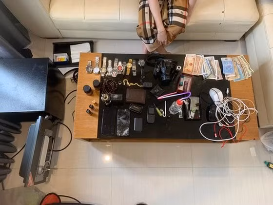 Tang vật thu giữ 