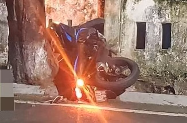 Hiện trường vụ xe máy 