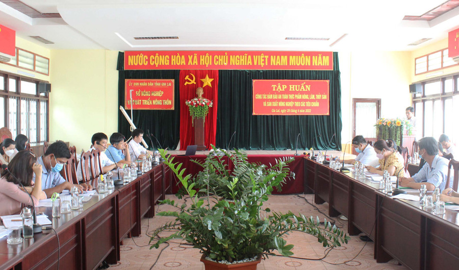 Gia Lai tổ chức nhiều lớp tập huấn về đảm bảo an toàn thực phẩm, nâng cao chất lượng nông lâm thủy sản. Ảnh: Nguyễn Diệp Gia Lai tổ chức nhiều lớp tập huấn về đảm bảo an toàn thực phẩm, nâng cao chất lượng nông lâm thủy sản. Ảnh: Nguyễn Diệp