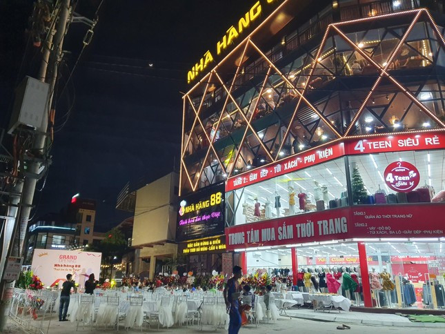 Khu dân cư My Điền sáng rực vào buổi tối