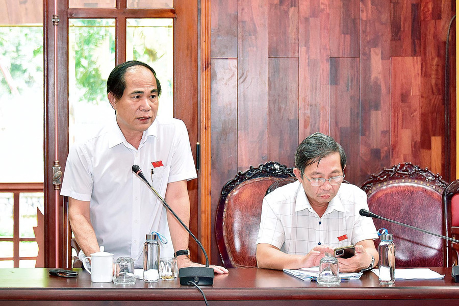 Phó Bí thư Tỉnh ủy, Chủ tịch UBND tỉnh Võ Ngọc Thành nêu lên những vướng mắc trong Quy hoạch tỉnh Gia Lai thời kỳ 2021-2030, tầm nhìn đến năm 2050; phê duyệt quy hoạch sử dụng đất giai đoạn 2021-2030. Ảnh: Đức Thụy Phó Bí thư Tỉnh ủy, Chủ tịch UBND tỉnh Võ Ngọc Thành nêu lên những vướng mắc trong Quy hoạch tỉnh Gia Lai thời kỳ 2021-2030, tầm nhìn đến năm 2050; phê duyệt quy hoạch sử dụng đất giai đoạn 2021-2030. Ảnh: Đức Thụy