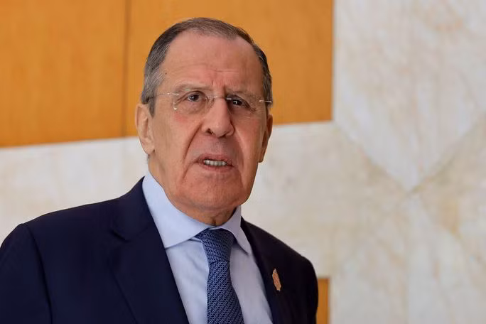  Bộ trưởng Ngoại giao Nga Sergei Lavrov. Ảnh: Reuters
