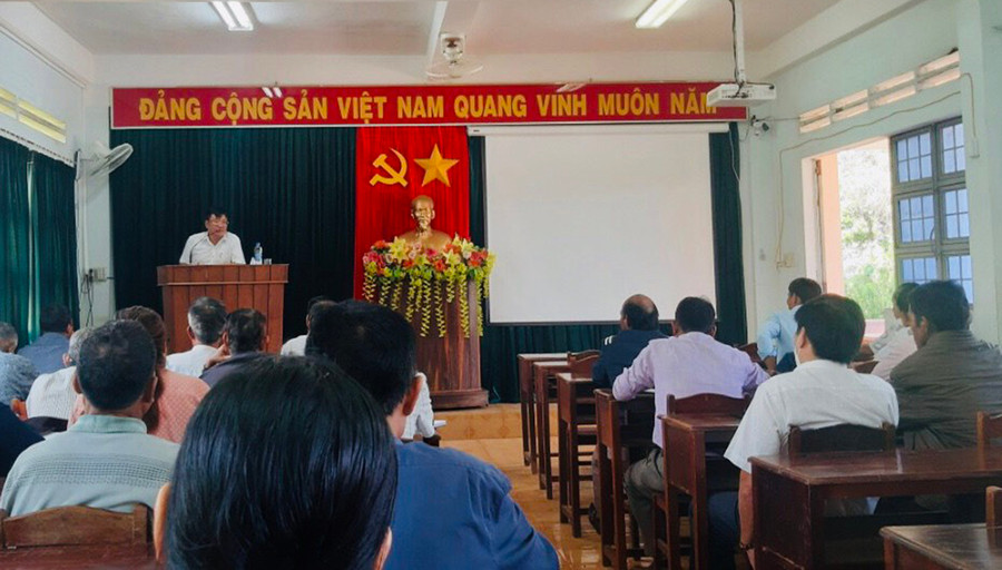 Quang cảnh lớp tập huấn. Ảnh: Lê Đại Quang cảnh lớp tập huấn. Ảnh: Lê Đại